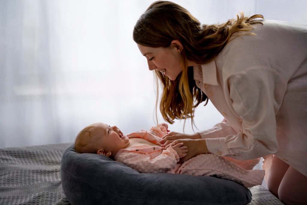 – baby rolling over tips remind parents that this phase is temporary.
